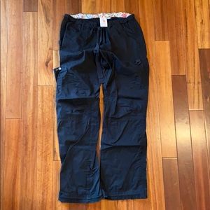 Koi Medium Tall black scrub bottoms